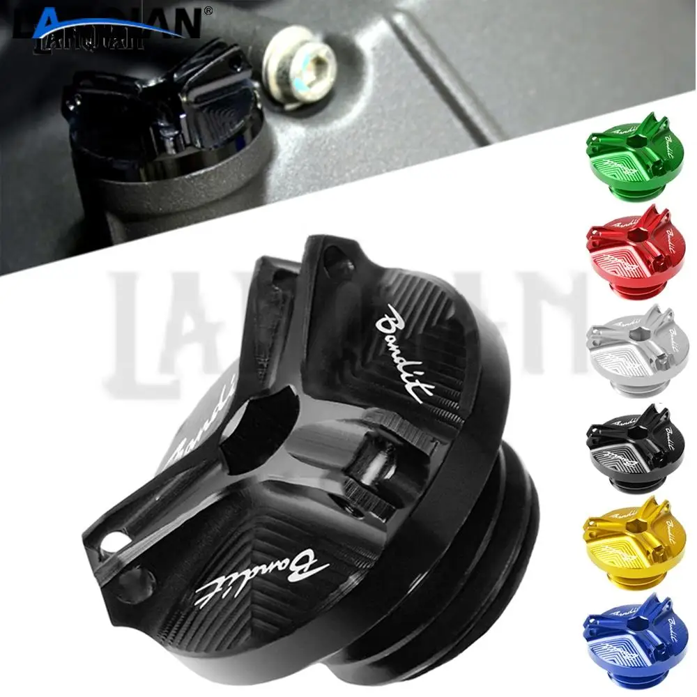 

Motorcycle Engine Oil Drain Plug Sump Nut Cup Plug Cover For Suzuki Bandit 1200/S 2001 2002 2004-2006 Bandit 1250/S/F 2006-2015