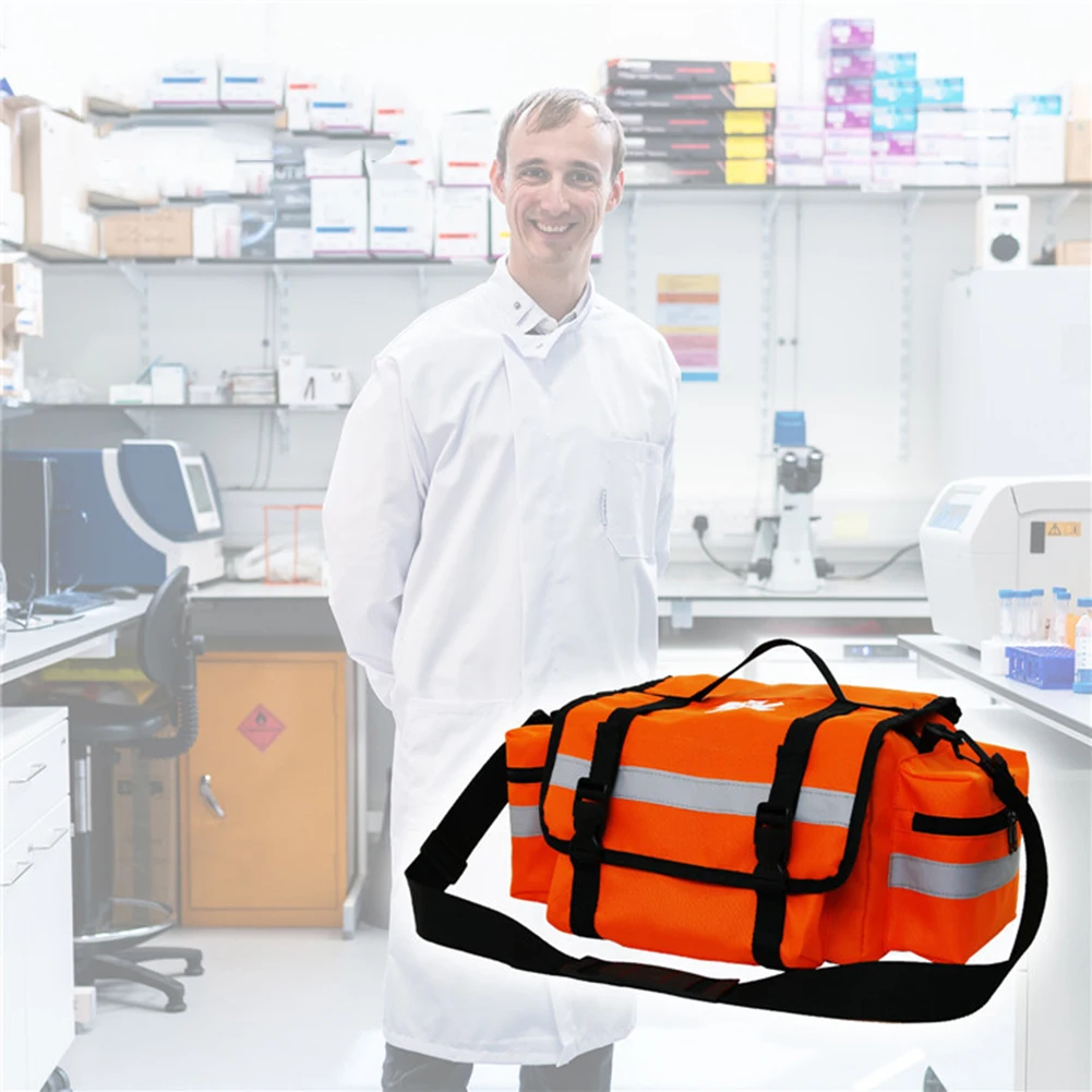 

Emergency First Aid Kit Bag Outdoor Home Emergency Kit Survival Multifunctional First Aid Hand Bag for Camping Travel