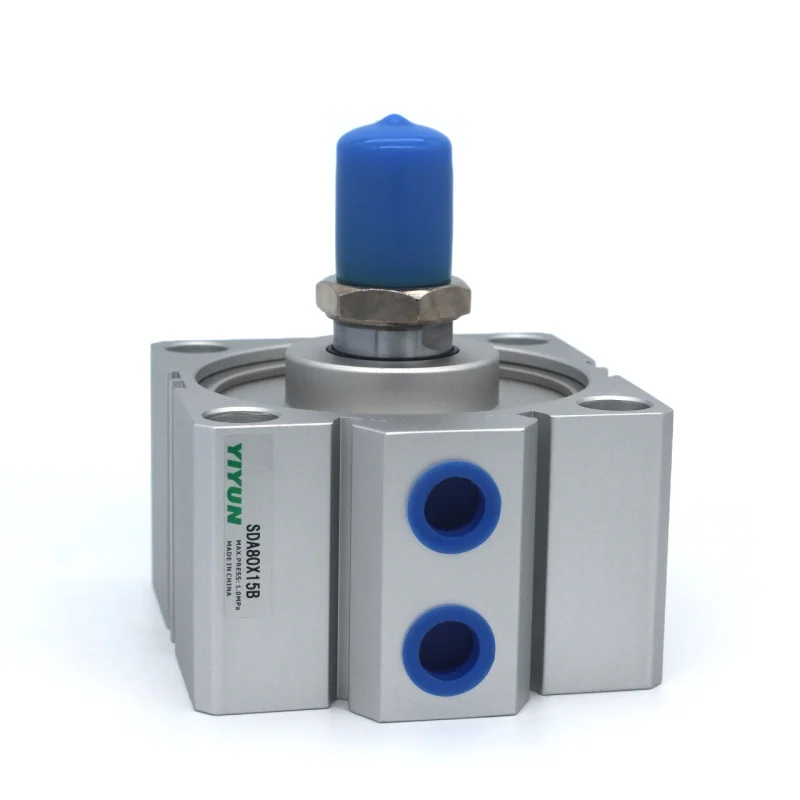 

SDA80X5S SDA80X5B SDA80X5SB SDA80X10S SDA80X10B SDA80X10SB SDA80X15S SDA80X15B SDA80X15SB YIYUN Пневматический Компактный цилиндр