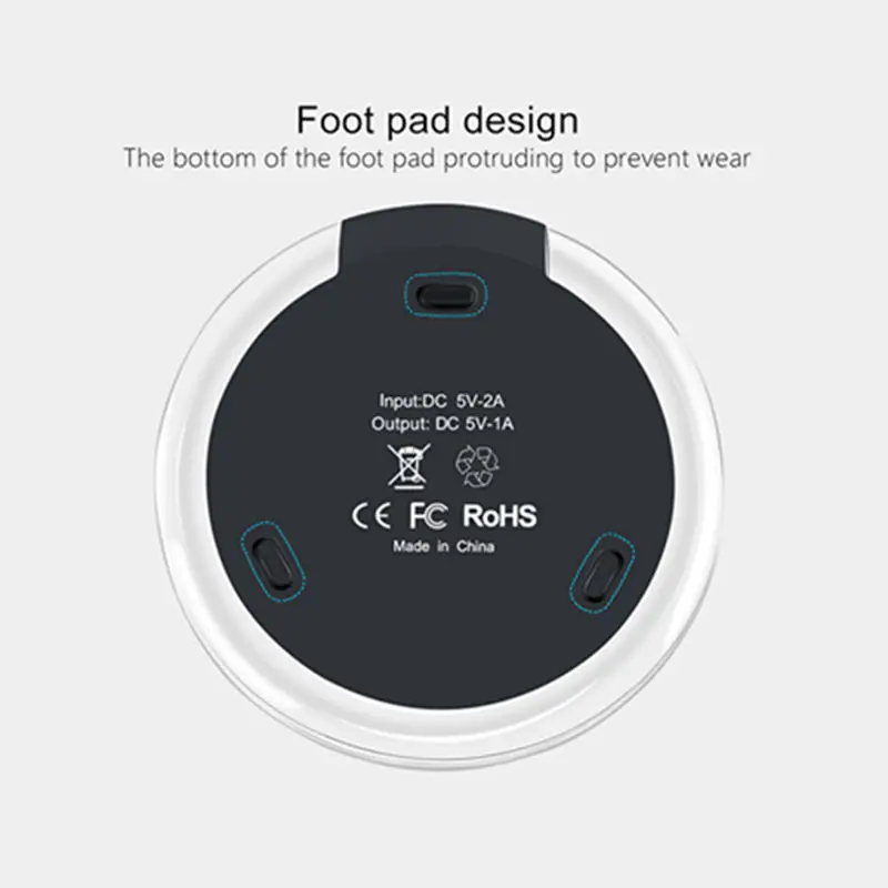 Беспроводное зарядное устройство Индукционное USB для Apple iPhone 8 Plus/ X Samsung Galaxy S6 7 edge S8