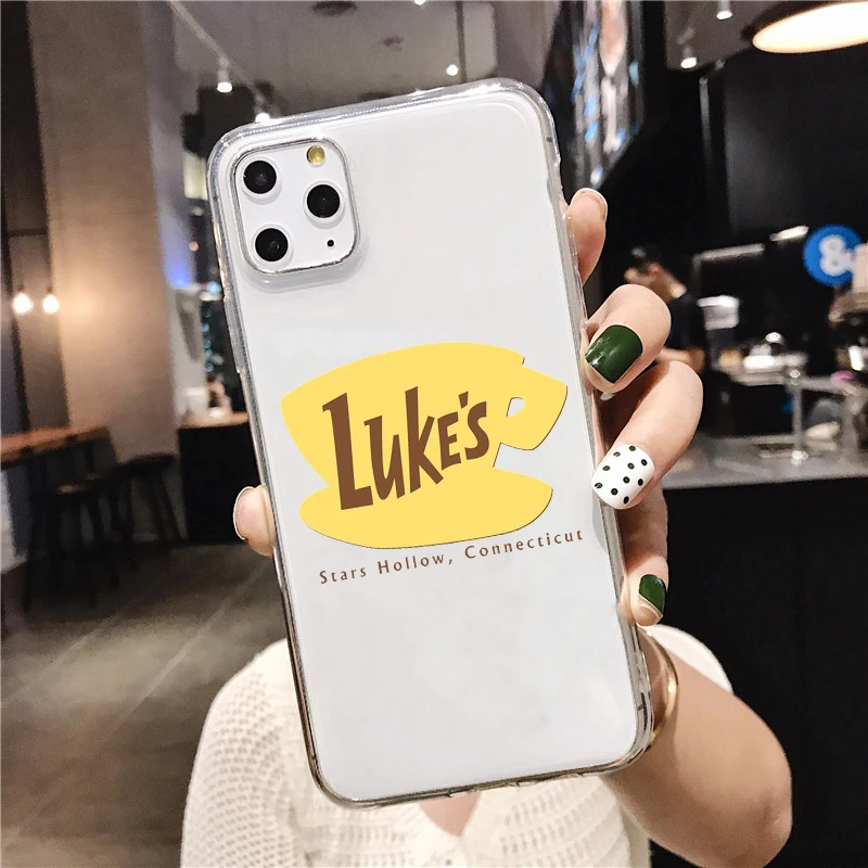 Мягкий чехол для телефона из ТПУ Gilmore Girls iphone 8 7 6 s Plus 5S 5 SE X XR XS MAX 11 PRO 12PRO Max 12mini