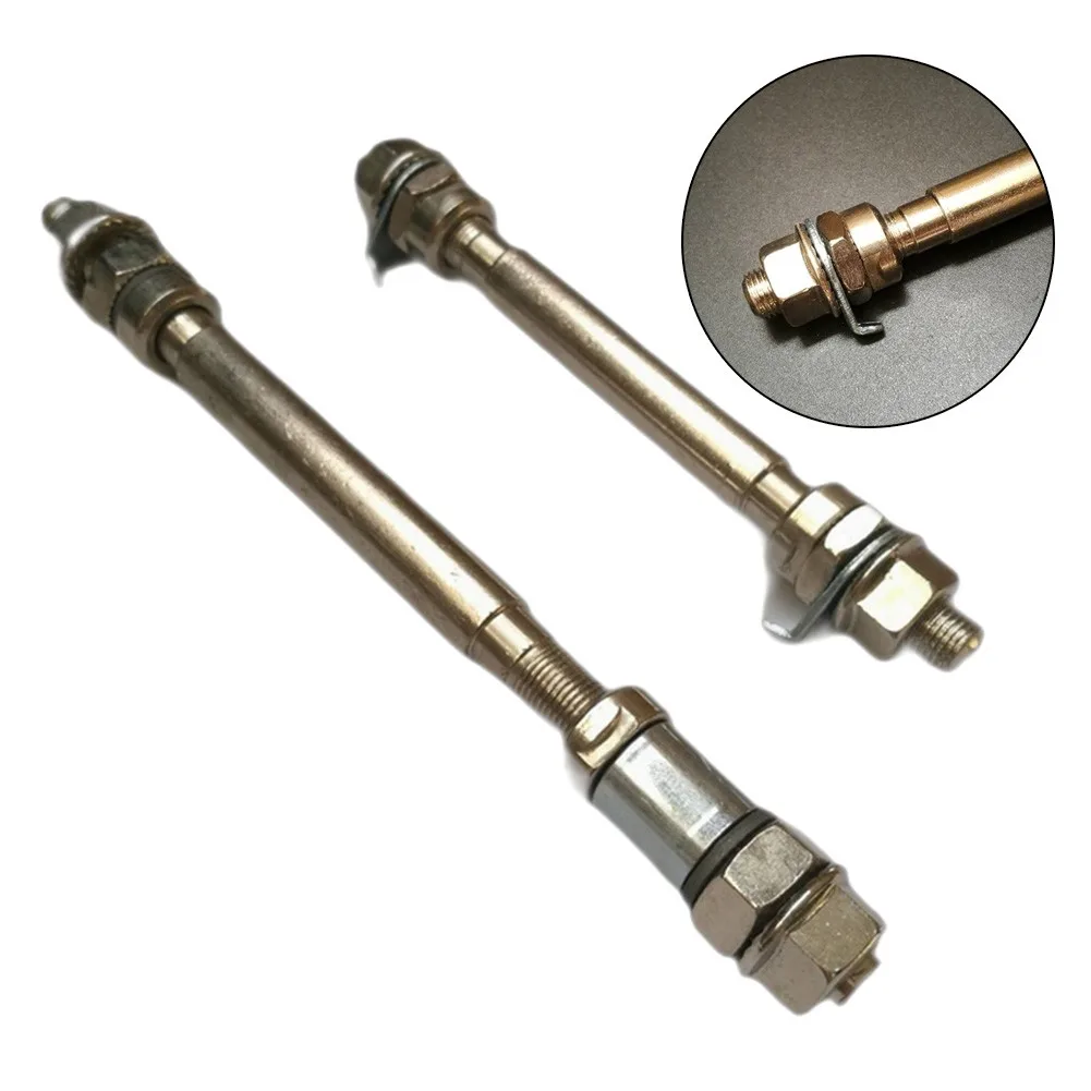 

Bicycle Wheel Hub Axle Front Rear Solid Spindle Shift Shaft Mountain Bike Front/Rear Axle Lever 14CM 18CM Cycling Repair Tool
