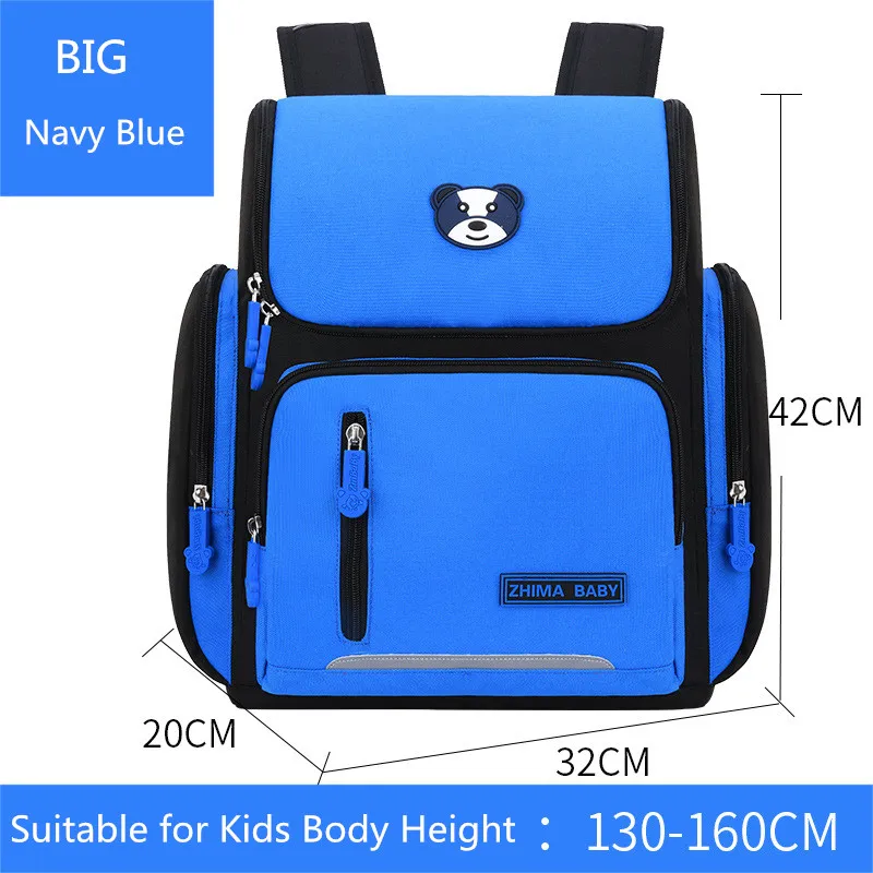 Школьные рюкзаки для мальчиков и девочек OKKID водонепроницаемый синий школьный