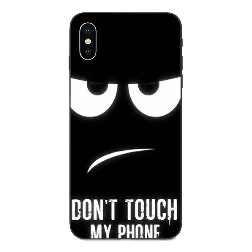 For Galaxy A8 A9 Star Note 4 8 9 10 S3 S4 S5 S6 S7 S8 S9 S10 Edge Lite Plus Pro G313 TPU Fashion Original Funny Don't Touch My |