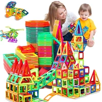 184pcs mini magnetic designer construction set model building toy plastic magnetic blocks educational toys for children