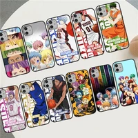 kuroko basketball anime phone case for iphone 11 12 13 mini pro xs max 8 7 6 6s plus x 5s se 2020 xr cover