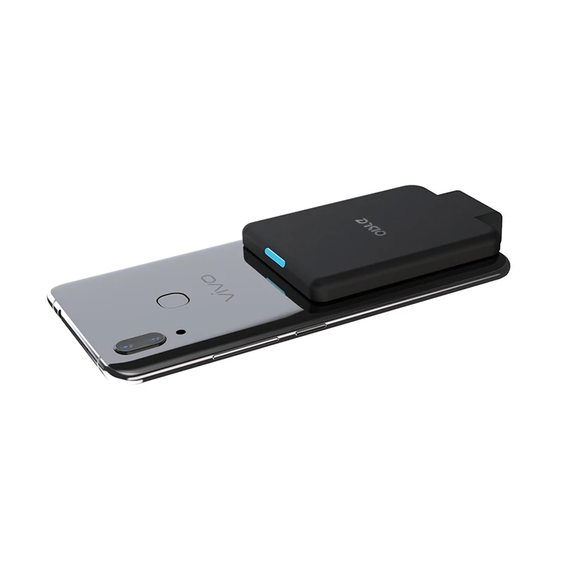 Mi ni mi cro USB 4500 мАч без кабеля зарядное устройство чехол резервная Зарядка банк