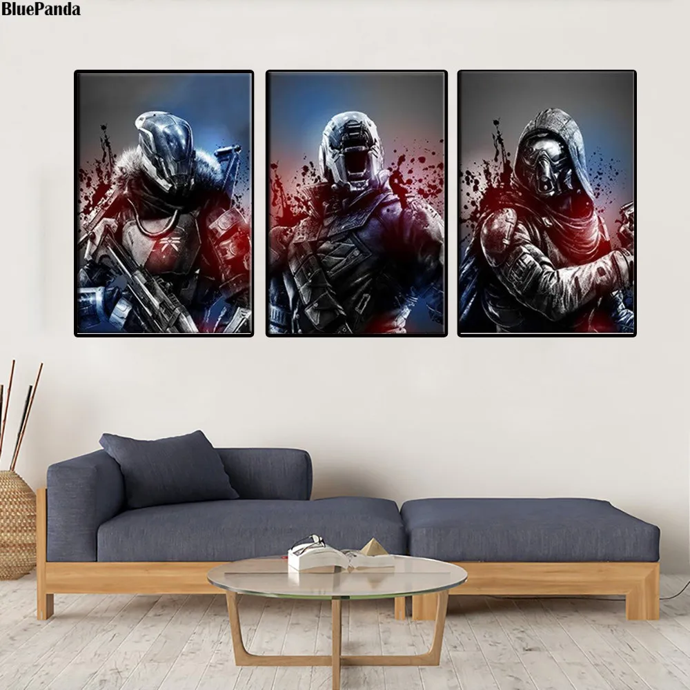 Картина для видеоигр постеры и принты Destiny декоративные настенные картины