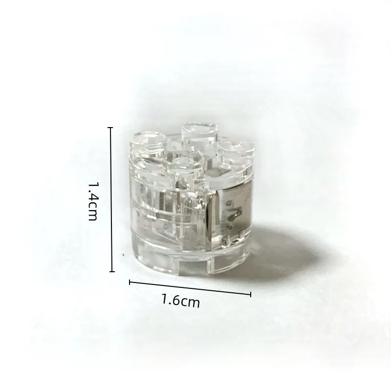10 шт./лот замок LED кирпичи полицейские автомобили света совместимы с lepinlys город