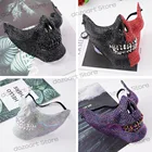 Маска-скелет сделай сам для маскарада, Хэллоуина, без клея