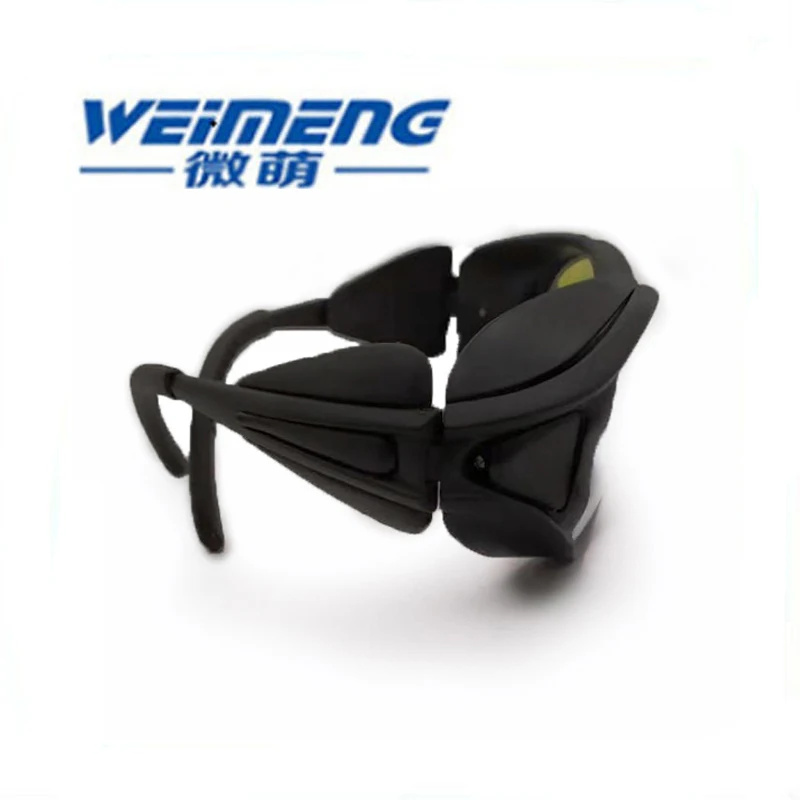 Weimeng 1000nm-1100nm OD6+ Безопасность 1064 YAG лазерные защитные очки для резки и сварки машины и лазерные косметические машины