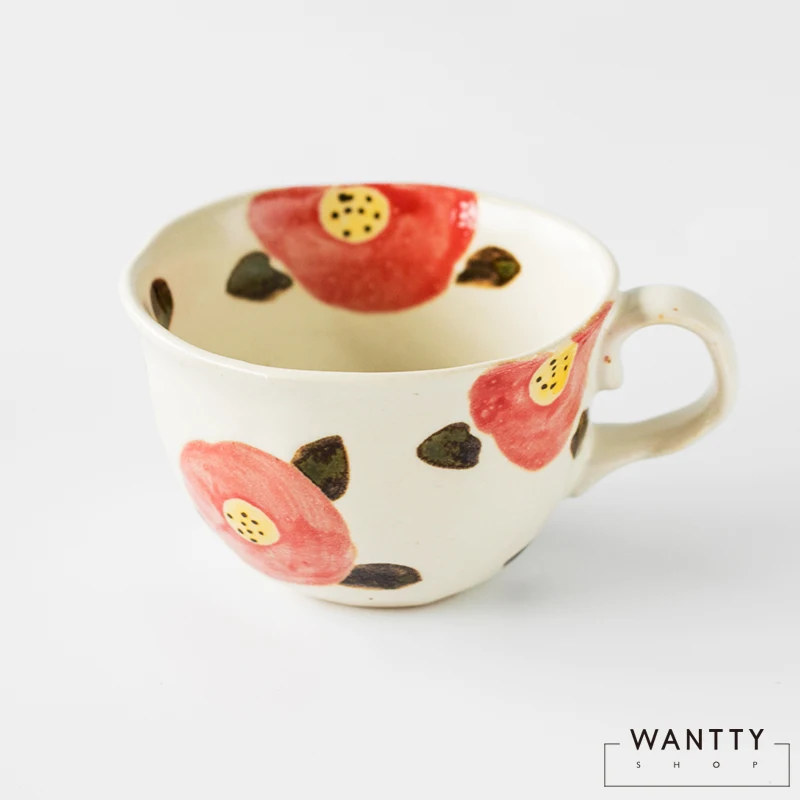 Ручная работа современный набор кофейных чашек с блюдцем фарфоровый цветок