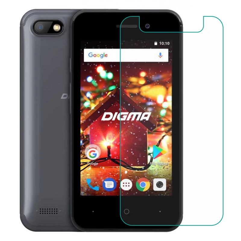 2 шт. для Digma HIT Q401 LINX Atom Base Pay Rage Trix X1 Pro 3g 4G защитное закаленное стекло 9H 2.5D Защитная пленка для экрана