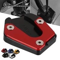 yzf r15 motorcycle side stand enlarger extension kickstand pad cnc aluminum for yamaha yzf r15 r15 v3 2017 2018 2019 2020