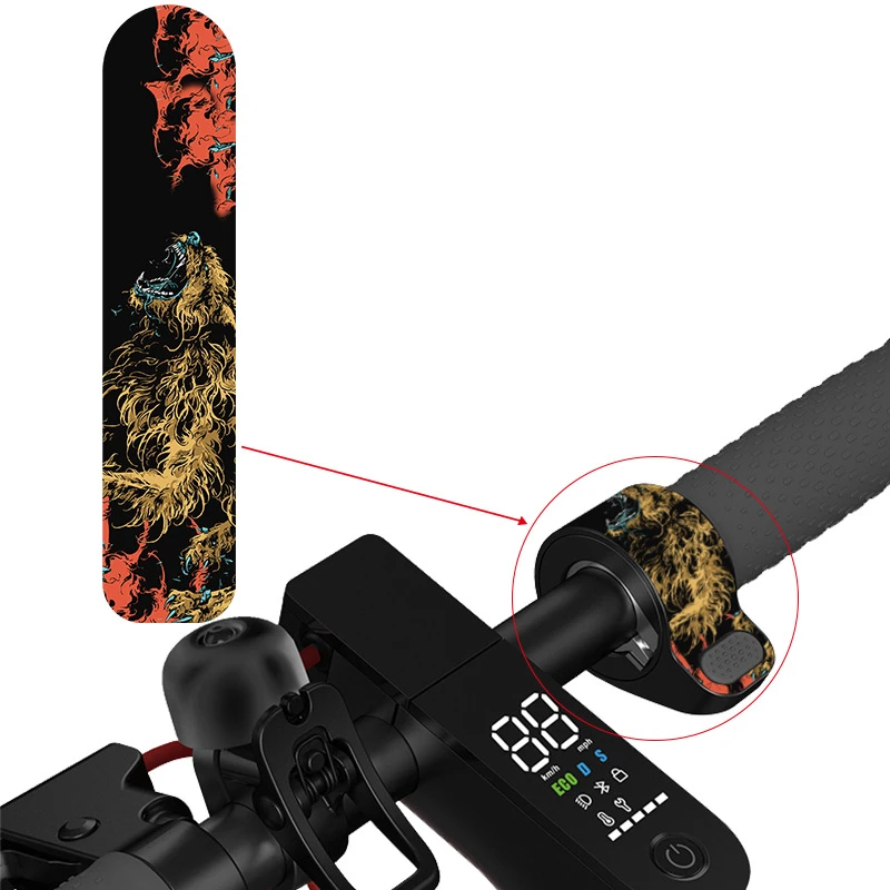 Наклейка на палец для электрического скутера Xiaomi M365/1s/Pro2/G30LP водостойкая наклейка