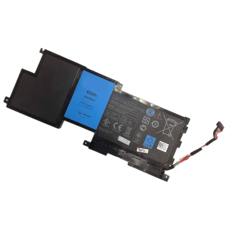 Новый аккумулятор W0Y6W 5700 мАч для ноутбука Dell Latitude XPS 15 L521X WOY6W 9F233 3NPC0 Tablet 11 1 V