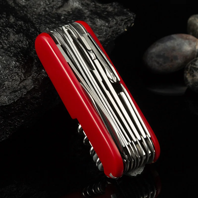 

Multifunctional Saber Outdoor Knife Folding Combination Utility Knife Outdoor Survival Self-Defense Portable Fruit Knife