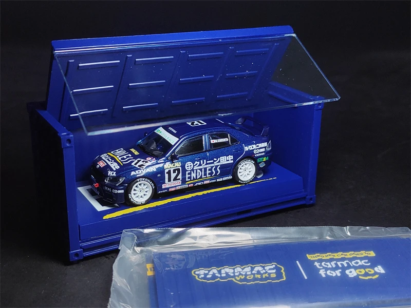 

HeyToys Tarmac Works 1/64 Toyota Altezza Макао Race 2001 Mitsuhiro Kinoshita коллекция литых моделей автомобилей ограниченный выпуск