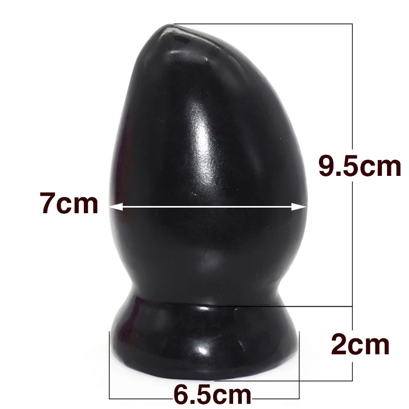 Анальная пробка SMMQ анальная в форме манго мягкие анальные шарики толстые