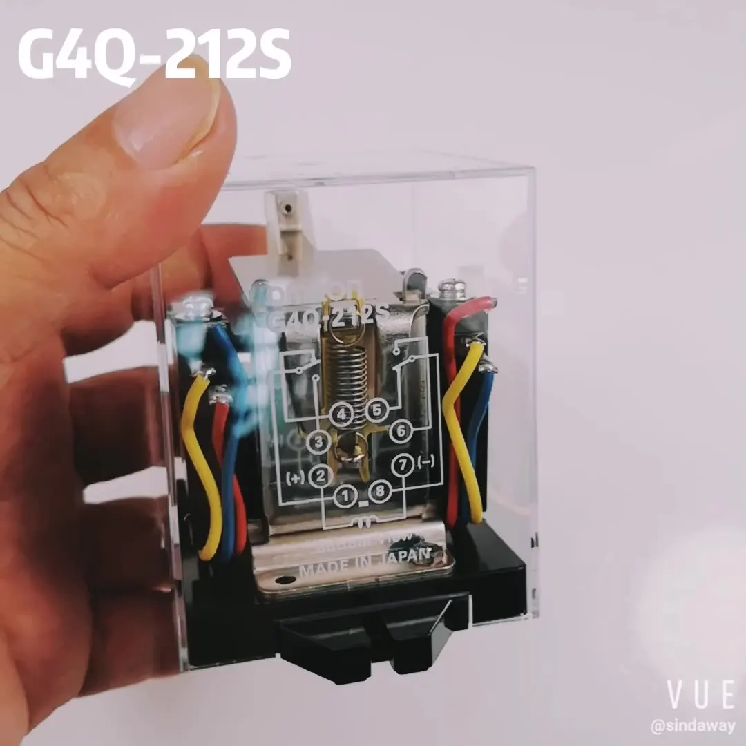 

Реле с трещоткой OMRON G4Q-212S