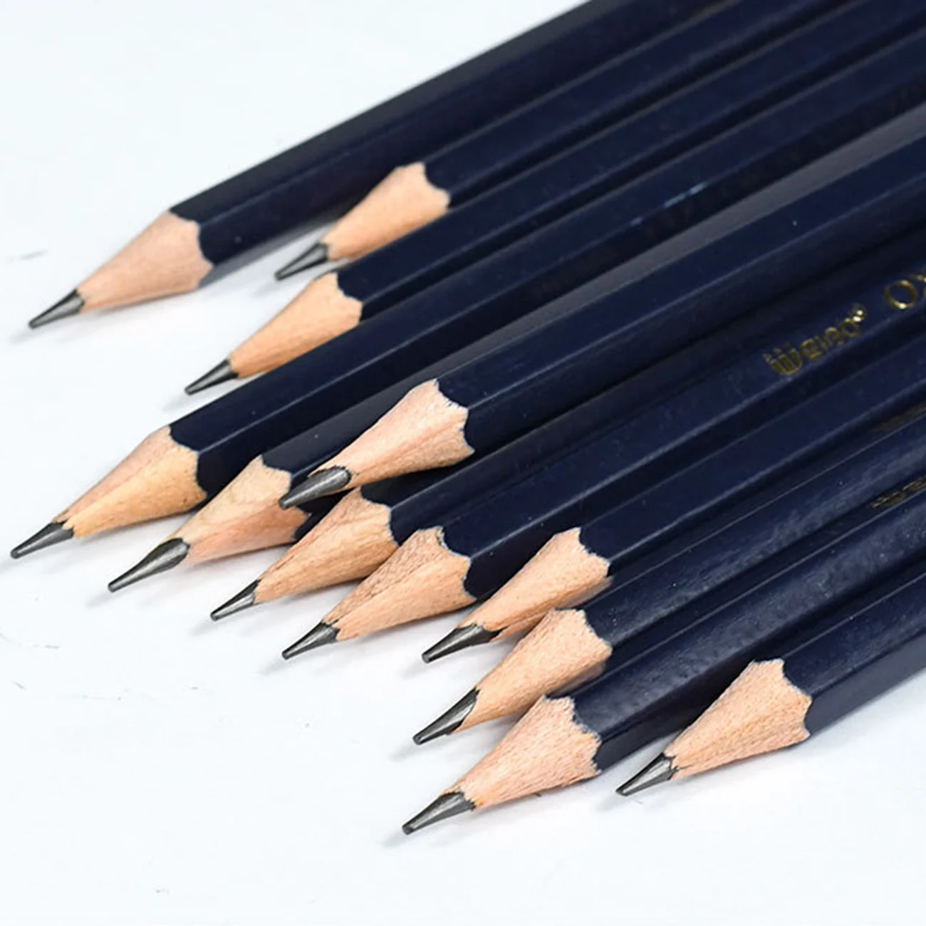 

12 Pencils Hard Black Sketch Charcoal Pencil for Sketching Drawing Painting Office School Stationery Art Supplies
