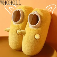 pregnant shoes winter autumn man women couples home slippers indoor warm lovely non slip household cover heel slippers