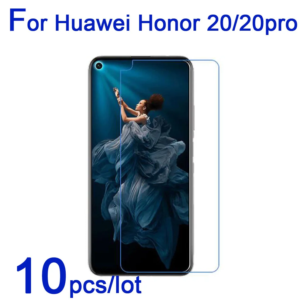 10 шт./лот защитные пленки для телефонов huawei Honor 20 PRO Lite мягкая глянцевая