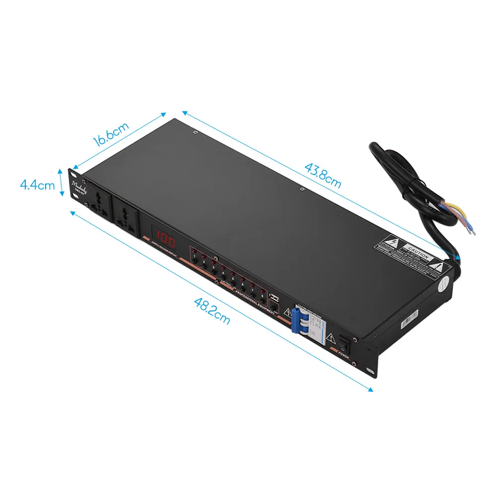 Muslady DB2 02 10 выход стойку Мощность регулятор последовательности кондиционер