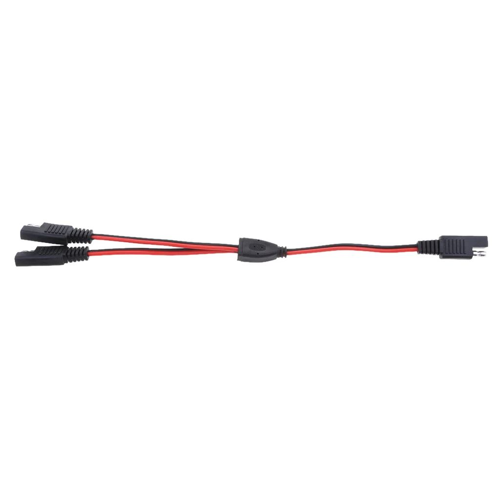 Солнечная батарея пол адаптер Кабели 18AWG 2 способ DC вилка SAE Расширение Y