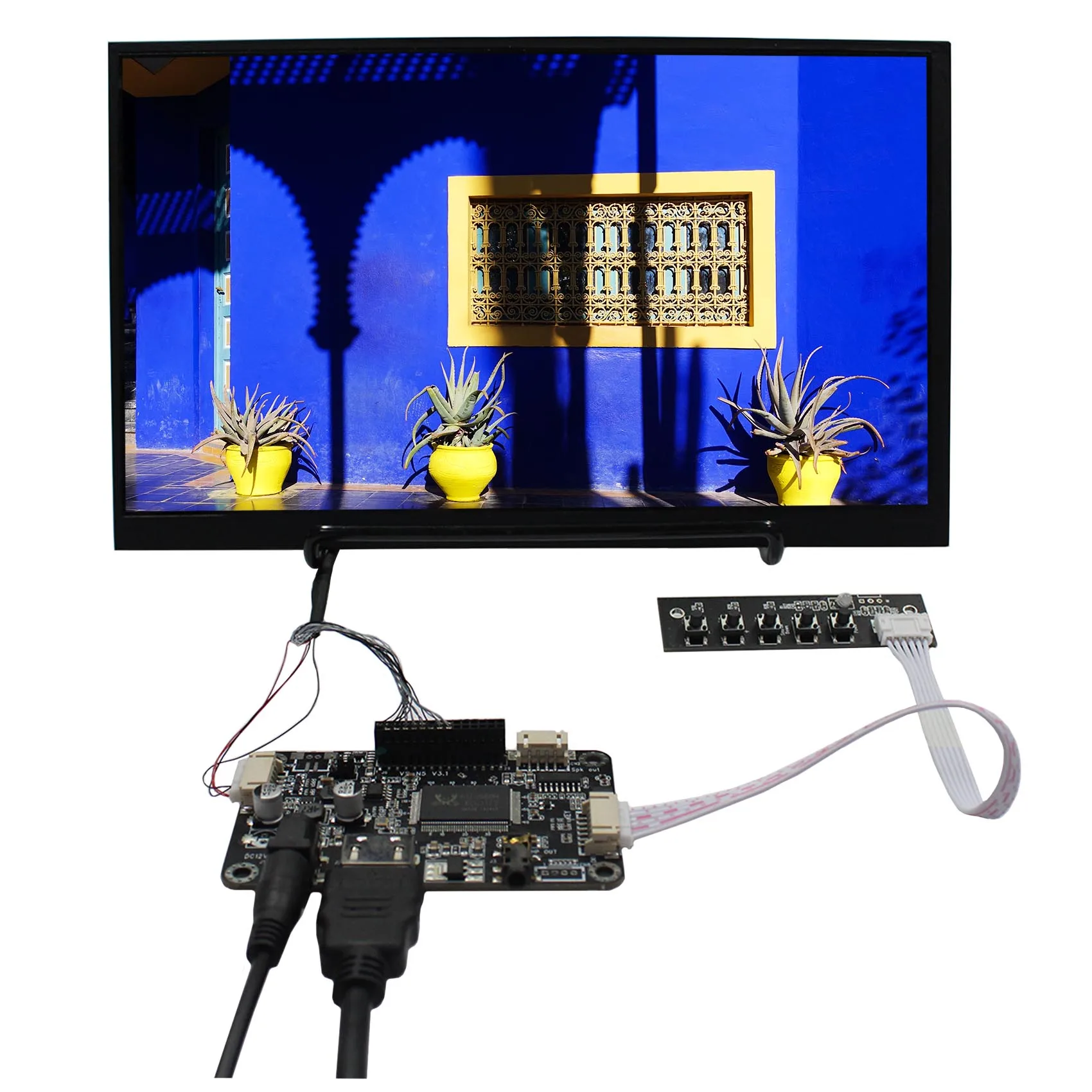 10.6inch IPS LTL106AL01 1366X768 LCD Screen LVDS 30pins Display with HD-MI LCD Controller Board