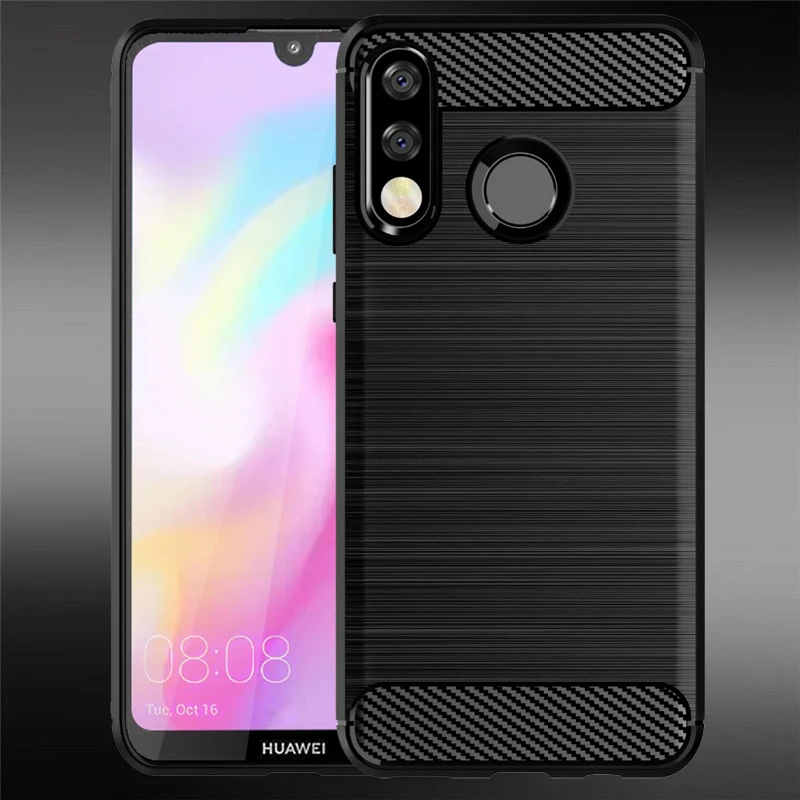 Матовый текстурный чехол для Huawei P40 Lite E P30 P20 Pro P30Lite P40Lite P10 Plus противоударный из