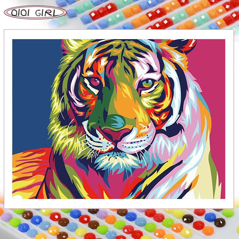 Комплект для творчества "5D DIY алмазная живопись" с - Цена: 