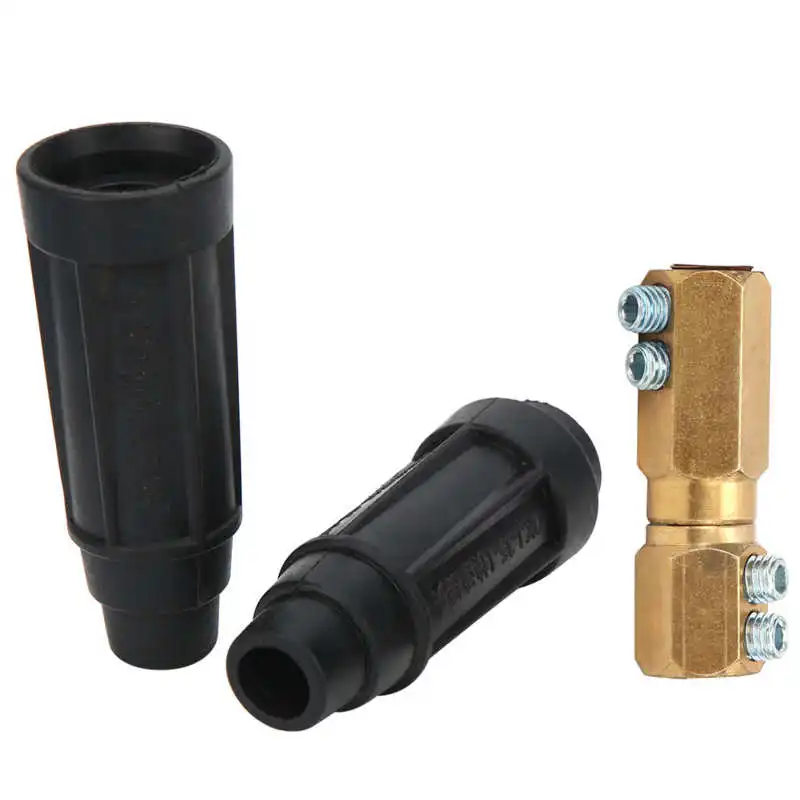 

Soldering tip copper Electric soldering iron Quick Coupler Socket Male Plug Welding Cable Connector Hardware Power Tools