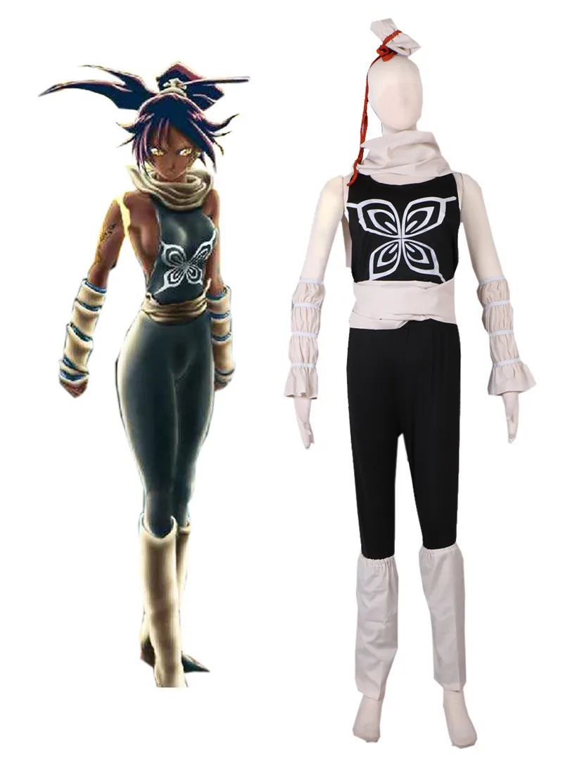 Японское аниме раньше Shihouin Yoruichi полный Униформа высокого качества роскошный