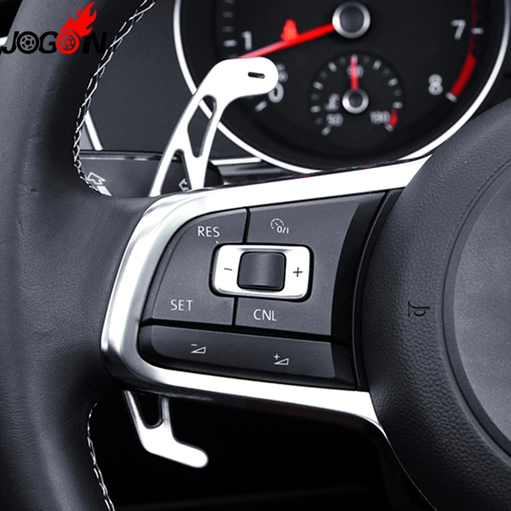Металлический рычаг переключения передач на руль для VW GOLF GTI 7 R GTD GTE MK7 POLO 6C Passat B8 line