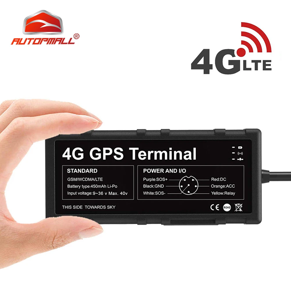 Gps автомобильный трекер в реальном времени локатор автомобиля gps 4G сеть LBS