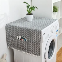 waterproof refrigerator covers anti dust microwave cover with storage bag washing machine automatic roller washer dust cover