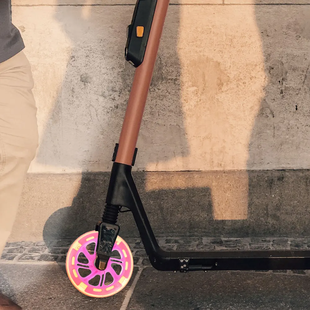 

2pcs Scooter Wheels Replacement Wheels PU Light Wheels Scooter Parts