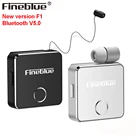 Беспроводные наушники FineBlue F1, Bluetooth V5.0, свободные руки, музыкальная гарнитура, вибрирующее оповещение, износ, зажим, наушники для смартфона