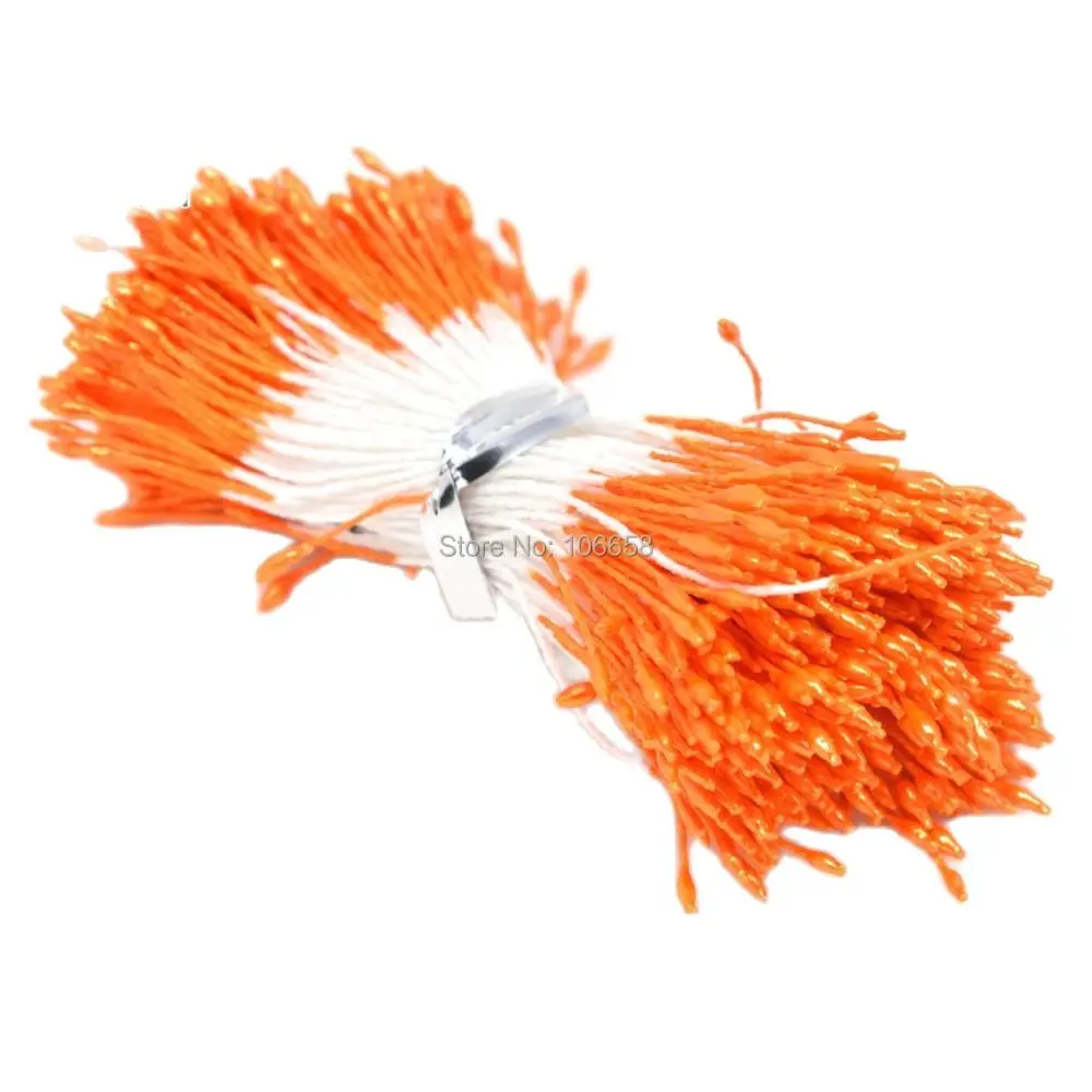 420 шт. 1 мм Искусственные тычинки с двумя головками|flower stamen pistil|stamen pistilpearl flower |