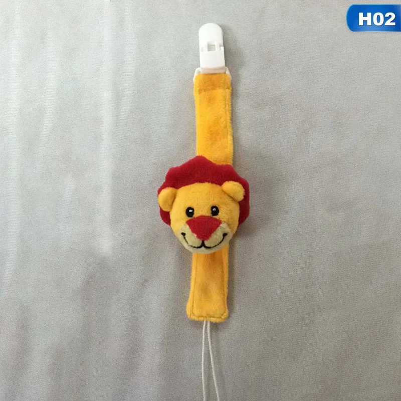 Милое плюшевое Детское Зубное кольцо держатель ниппель цепь BabyTeether цепочка игрушечная пустышка держатель цепочка пустышка зажим пустышка цепь