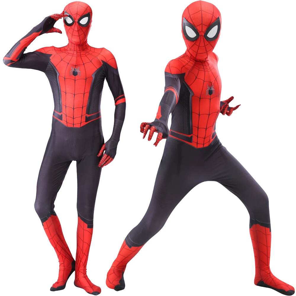 

Halloween 3D Adult Kids Spider Women Gwen Cosplay Men Gwendolyn Maxine Stacy Zentai Suit Spiderboy Costumes For Adult Girls