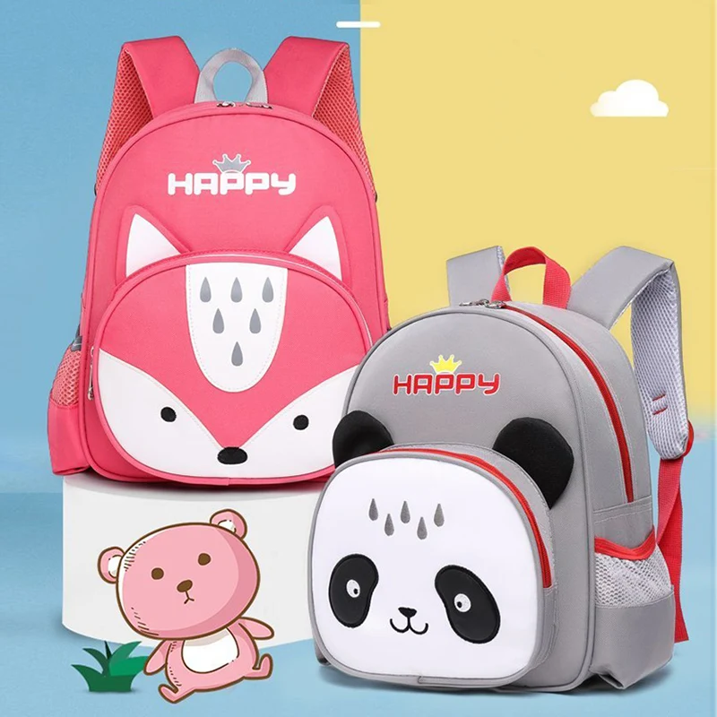 

2020 New Children Waterproof Oxford Schoolbag Girls Animals Cartoon Books Backpack Large Capacity Student Rucksack XA706H
