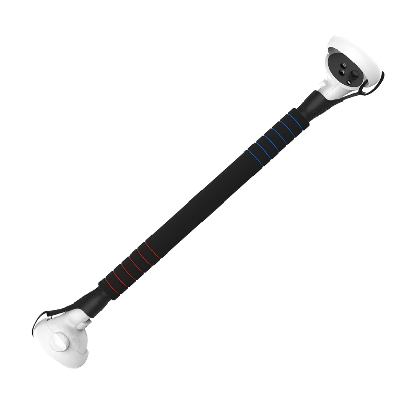 

Extension Spliced Handles Extension Grips for -Oculus Quest 2/Quest1/Rift S Controllers Playing Beat-Saber Fencing game