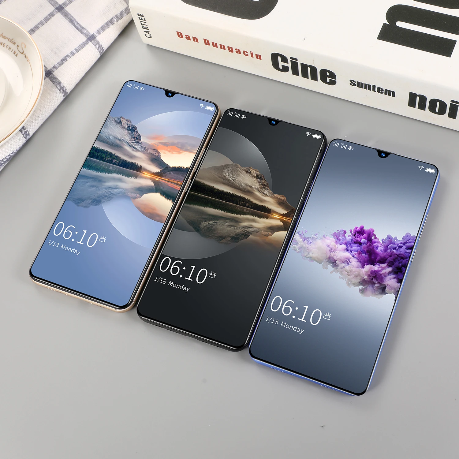 

6.8Inch MT40RS 8GB 512 GB 13MP+48MP 5g Cellphones Smartphones Android 10 6800mAh 10Core Really Telephone MTK6889