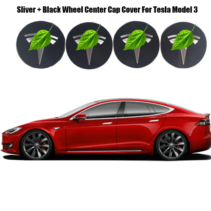 Original Wheel Center Stainless Steel Caps Hub Cover Logo Badge 56MM For Tesla Model 3 S X | Автомобили и мотоциклы
