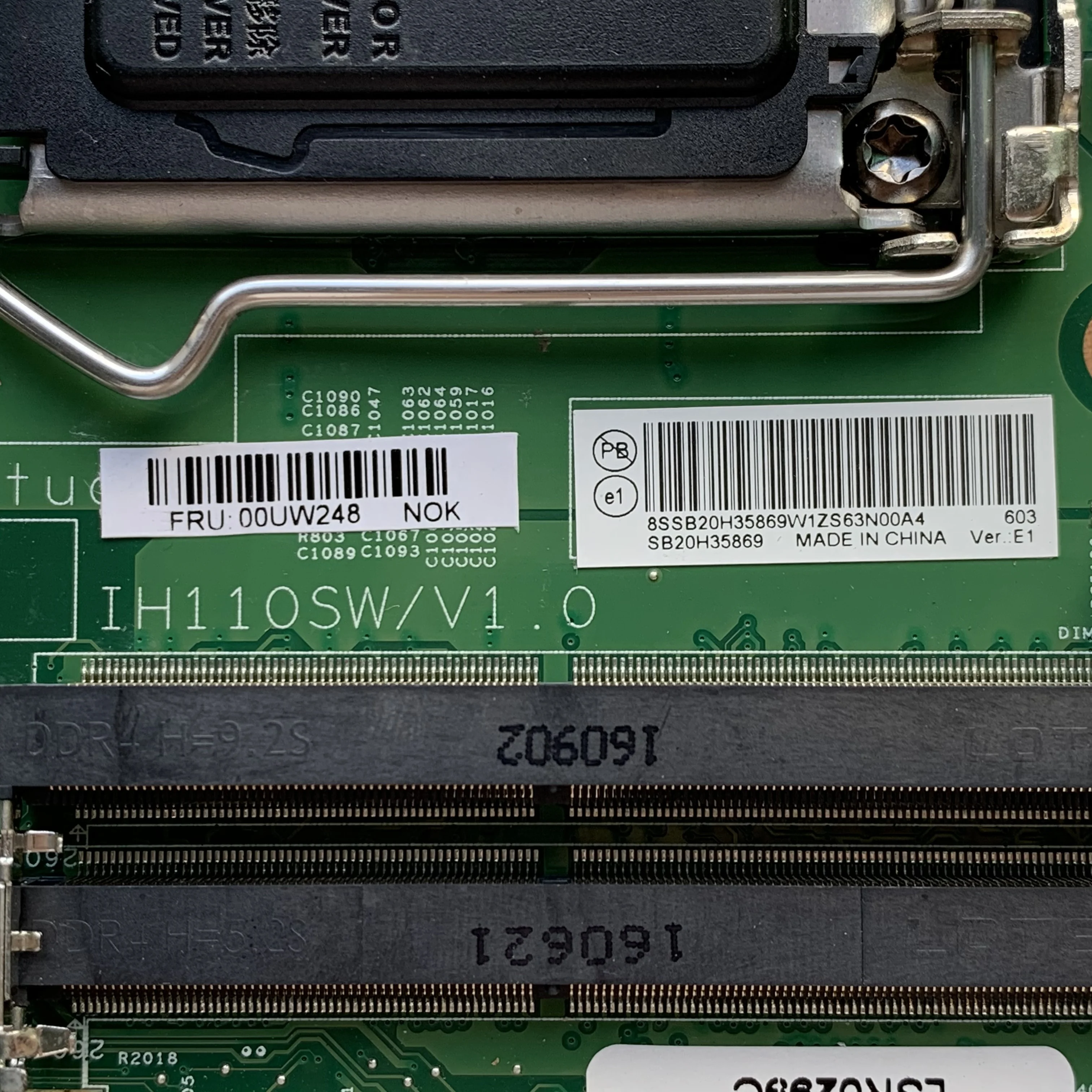 Материнская плата все-в-одном для Lenovo M700z M800z 14072-1 03T7504 IH110SW/V1.0 AIO DDR4 100%