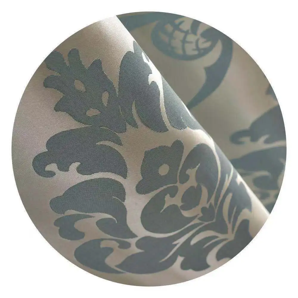 Damascus High Precision Jacquard Curtain Cloth Decoration Fabric New Chinese Style Currently Available | Дом и сад