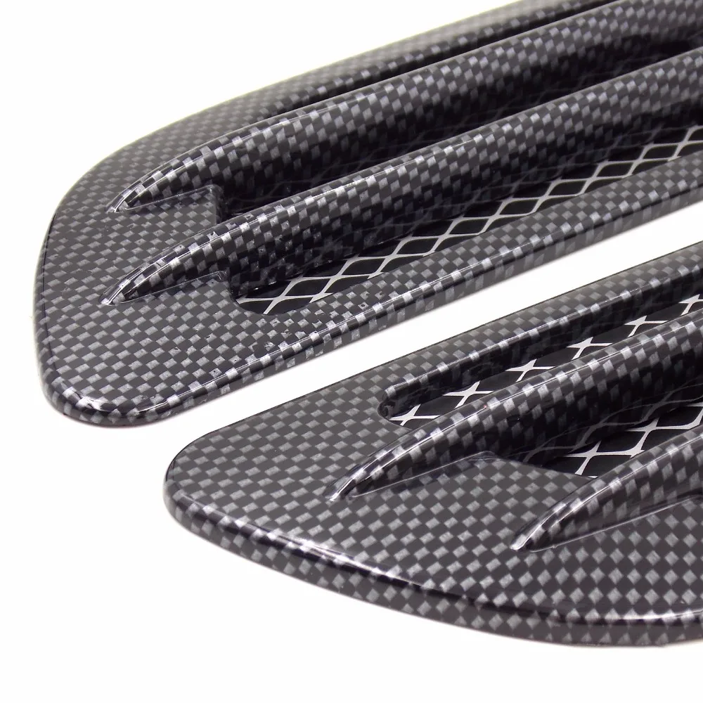 Автомобильный воздухозаборник в форме акулы ветрозащитная сетка наклейка для