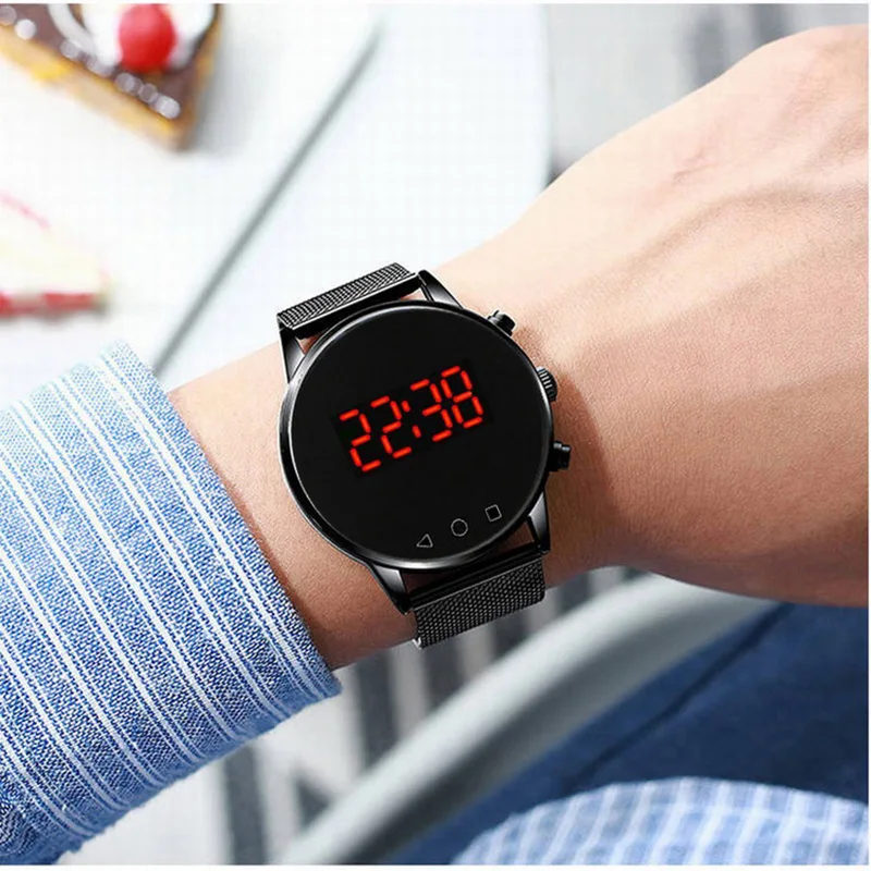 Профессиональный тонкий HD-камера фото Звук Аудио Диктофон спортивные часы